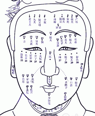 男人痣相图解,男人痣相图解10大福痣图3