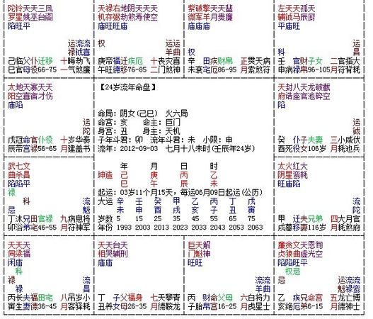 紫微斗数免费算命,紫微斗数免费算命详解完整版图3