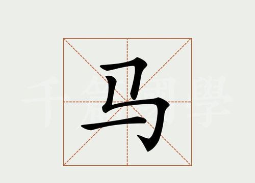 马偏旁的字组词语,马字偏旁的字有哪些字图2