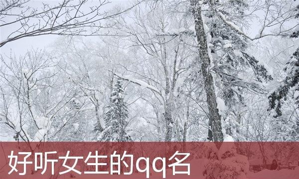 好听的qq名字女孩清新,qq女生昵称小清新可爱图3