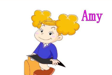 小学英语人物头像Amy图片