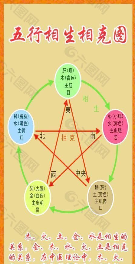 五行相生相克图,金木水火土的相生相克表图4