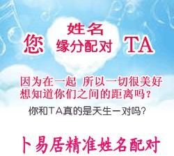 同性姓名配对缘分测试
,免费测试两个人的名字婚姻能不能走到头图2