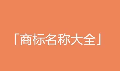 适合商标的名字大全,300个吉祥商标名字大全 英文图1