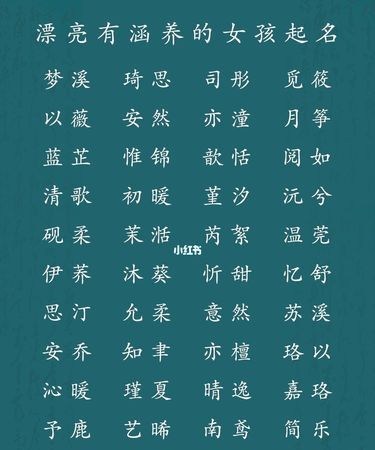 今年女孩取什么名字好,女孩子取什么名字才好听?图1