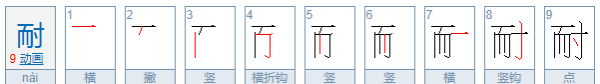 耐的部首页码是多少,耐字查什么部首图2