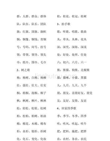 杉字组词二年级上册,杉字怎么组词 杉字组词有哪些呢图2