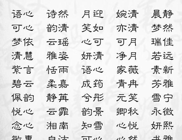 有古诗韵味的女孩名字,带有古诗韵味的女生名字图2