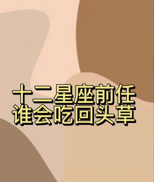 最容易吃回头草的星座男,最容易吃回头草的星座男图7