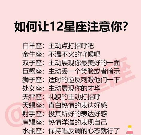 2星座真心位置图解,12星座真心位置解读图4