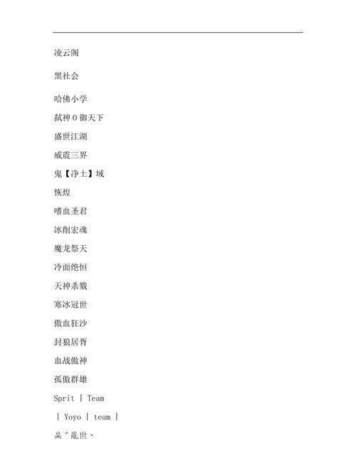 古代帮派名字大全霸气,游戏帮派名字大全霸气两个字图5