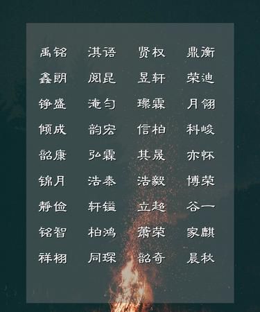 儒雅诗意的男孩名字,男孩子的名字怎么取最好图4