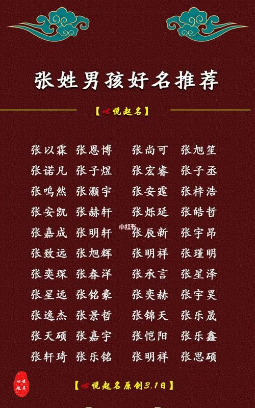 张姓宝宝名字大全,姓张名字大全女孩图2