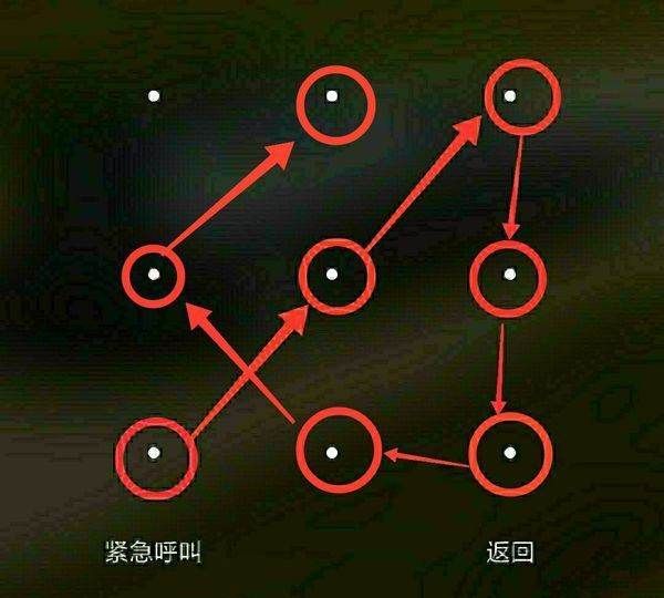 水瓶座九宫格锁屏图案,手机九宫格数字密码怎么解锁图9