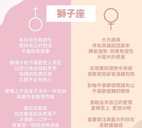 狮子座女生性格分析,狮子座的女生是什么性格的人图3