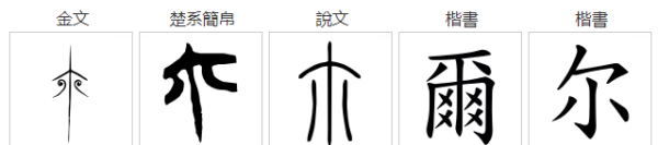 尔字组词语2个字,尔怎么组词和拼音怎么写一一图3