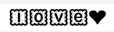 love花体字符号,love的花体字可复制图22