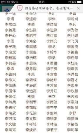 男孩姓李有气质名字,男孩姓李叫什么名字好听又有意义图2