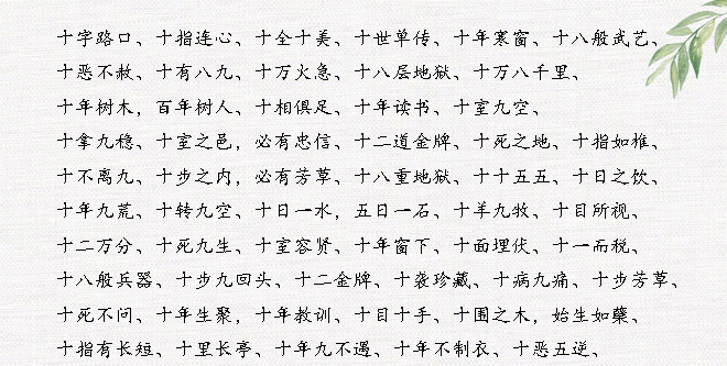 十字开头的成语,十字成语开头的成语有哪些成语图3