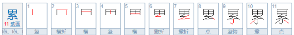 累的拼音怎么写,累的拼音怎么写累的拼音和组词图2