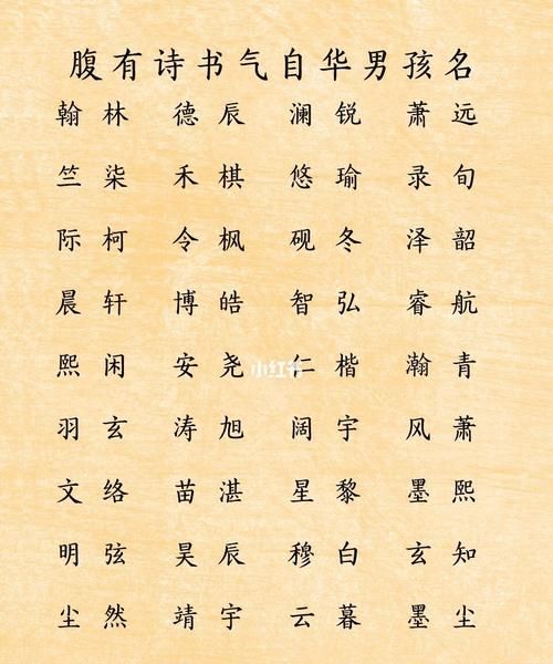 男孩子最好的名字,给男孩子取什么名字好听图3