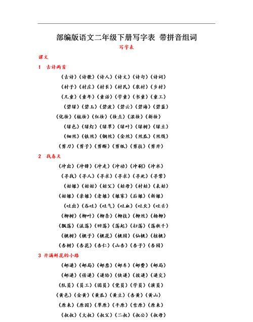 粗的组词和拼音怎么写,章的拼音和组词和部首图3