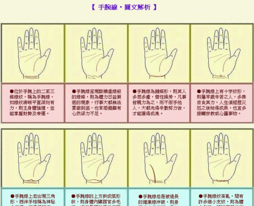 女人右手掌纹图解算命,女人右手掌纹路图解算命图1