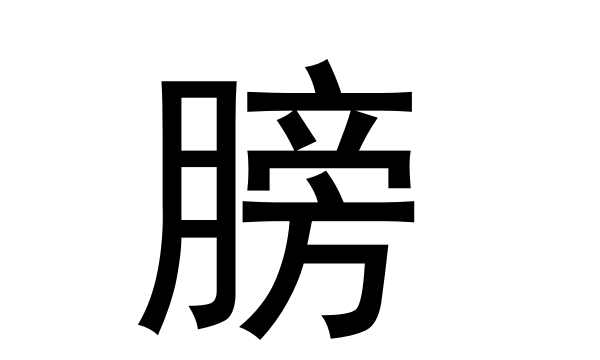 膀可以组词为:膀浪,膀胱,膀光,膀子,臂膀,膀臂,并膀,涨膀,蹄膀,青膀