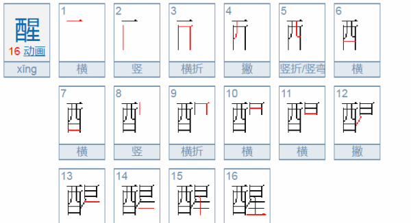 醒的组词,醒的组词有哪些图3