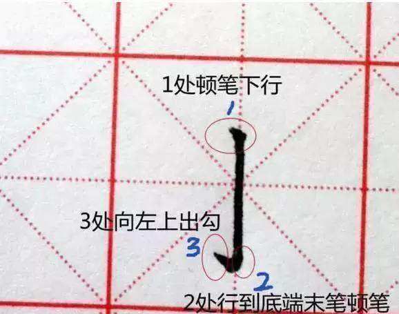 笔画大全表练字,幼儿园大班的笔画顺序表图17