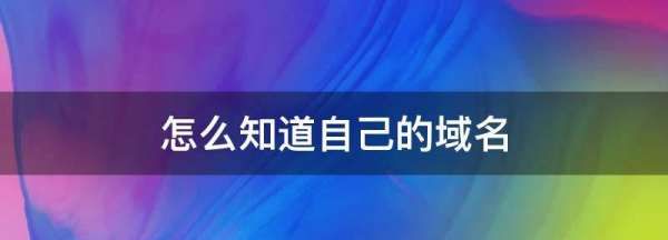 网络域名怎么查,区域网域名的查询方法有哪些图1